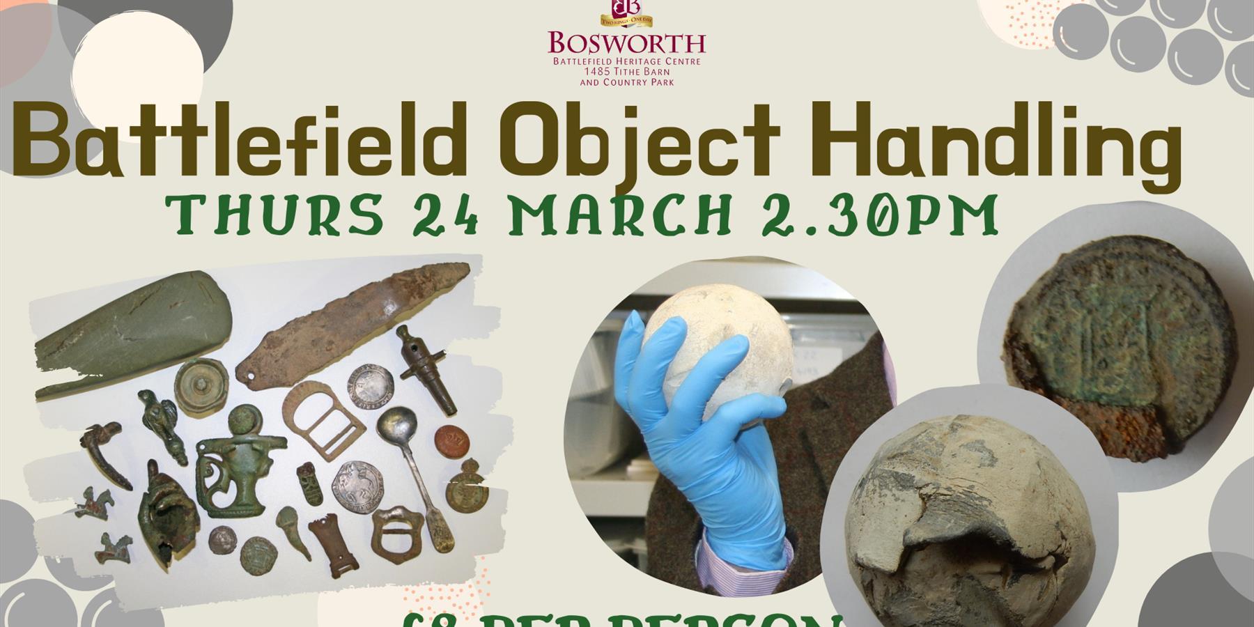 Bosworth Battlefield Object Handling Session